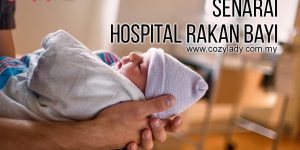 Senarai Hospital Rakan Bayi
